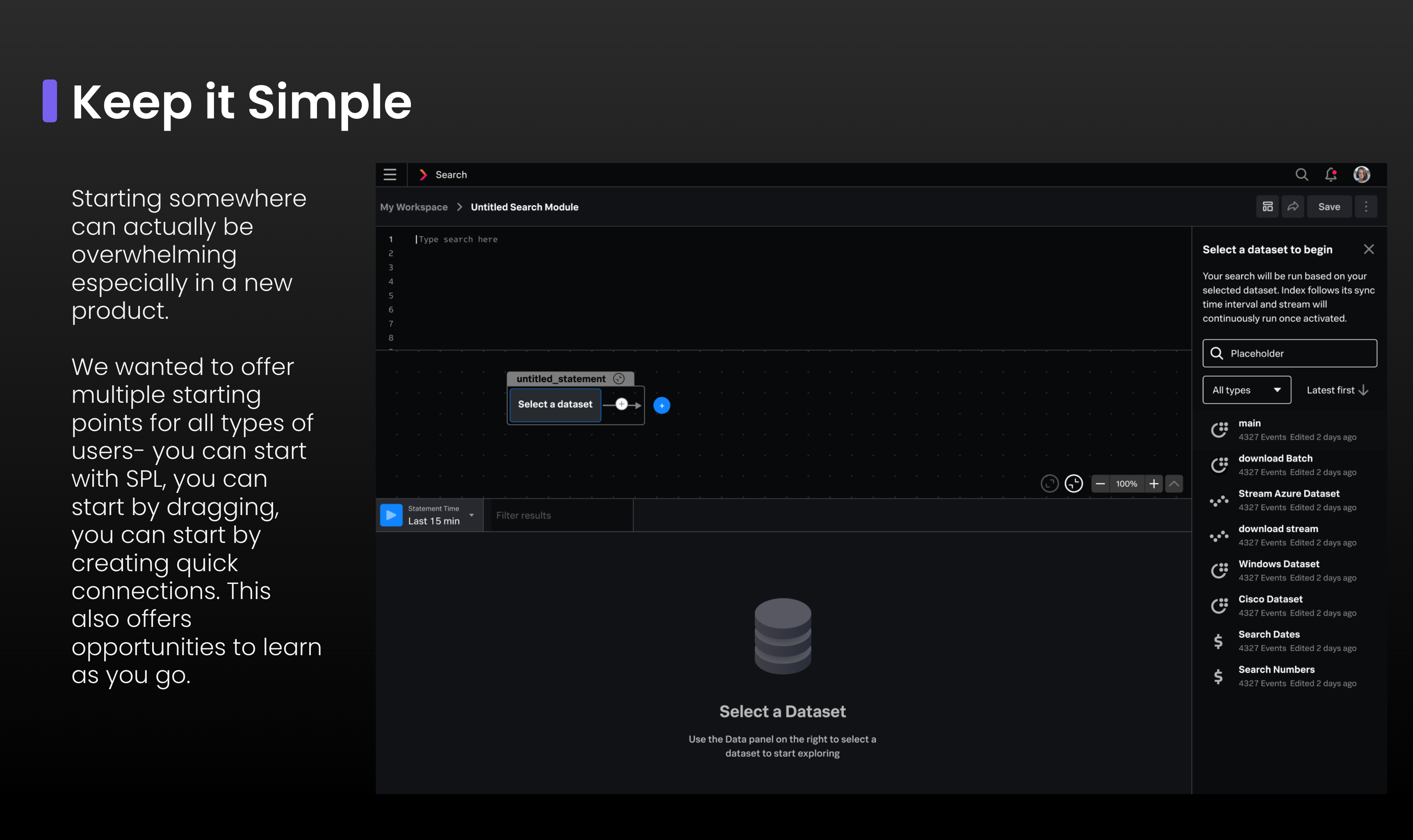 Splunk Dashboards screenshot